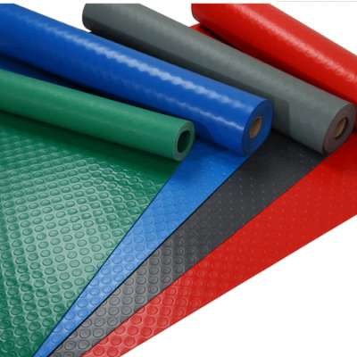 pvc  vinyl garage mat in roll